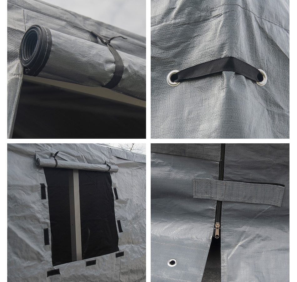 Image 721588_ALTMORE1.jpg, Product 721-588 / Price $349.99, Sojag Grey Universal Winter Cover for Gazebos (12' x 12') from Sojag on TSC.ca's Home & Garden department