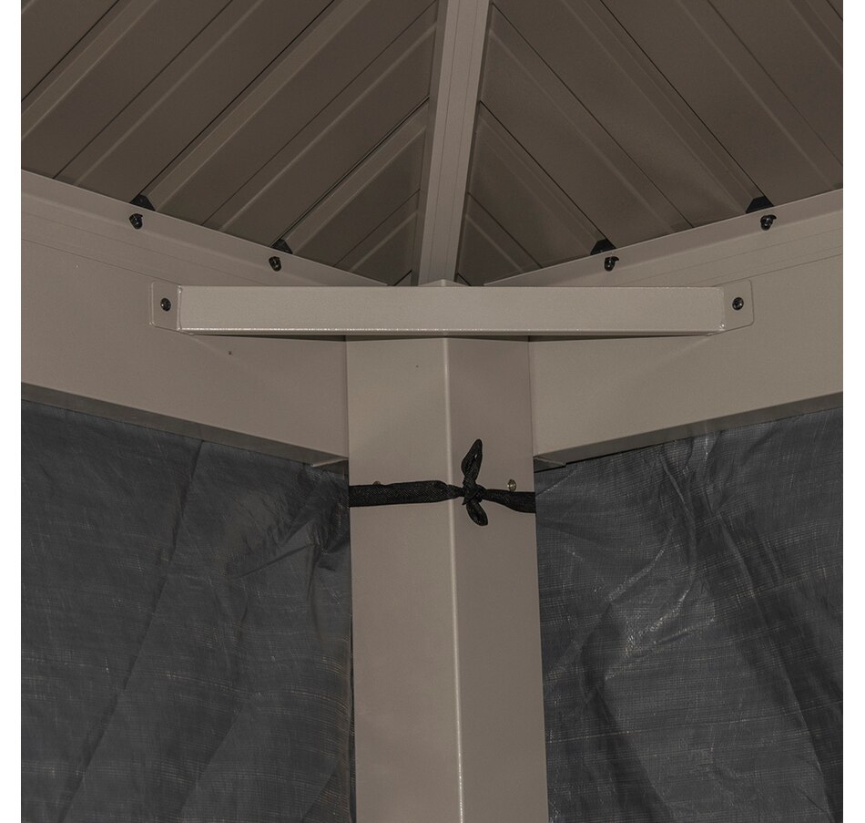 Image 721588_ALTMORE4.jpg, Product 721-588 / Price $349.99, Sojag Grey Universal Winter Cover for Gazebos (12' x 12') from Sojag on TSC.ca's Home & Garden department