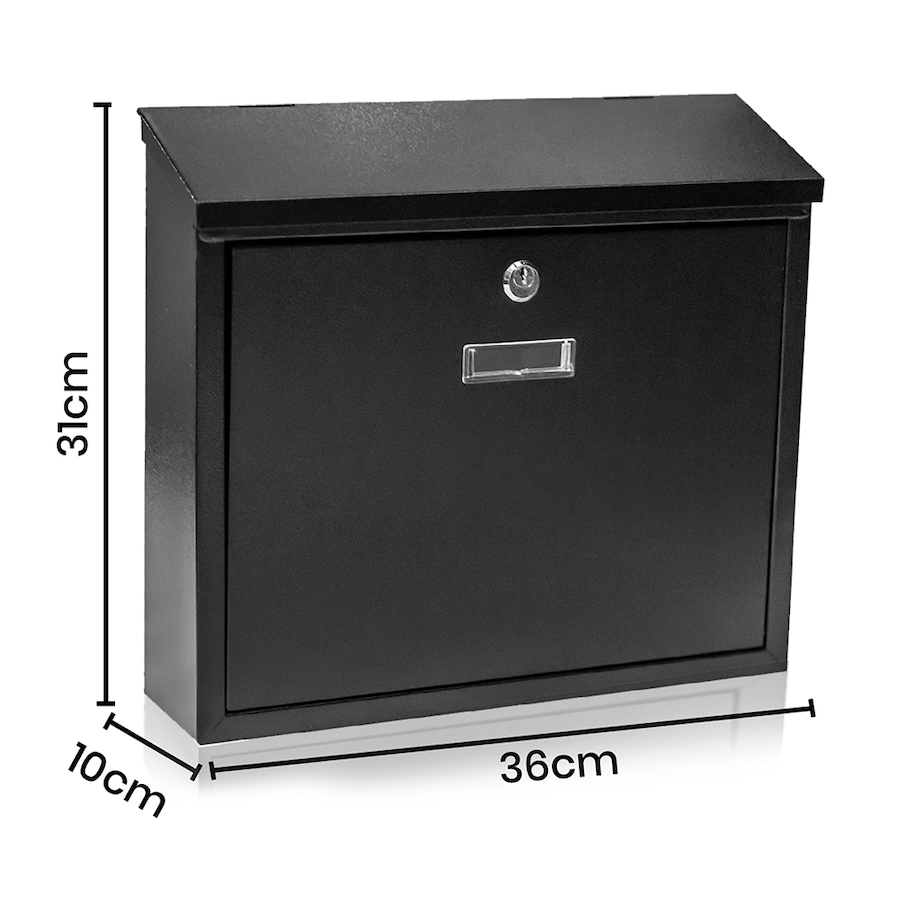 Image 721589_ALTMORE5.jpg, Product 721-589 / Price $99.99, Fine Art Living Wall Mounted Locking Steel Mailbox from Fine Art Lighting on TSC.ca's Home & Garden department