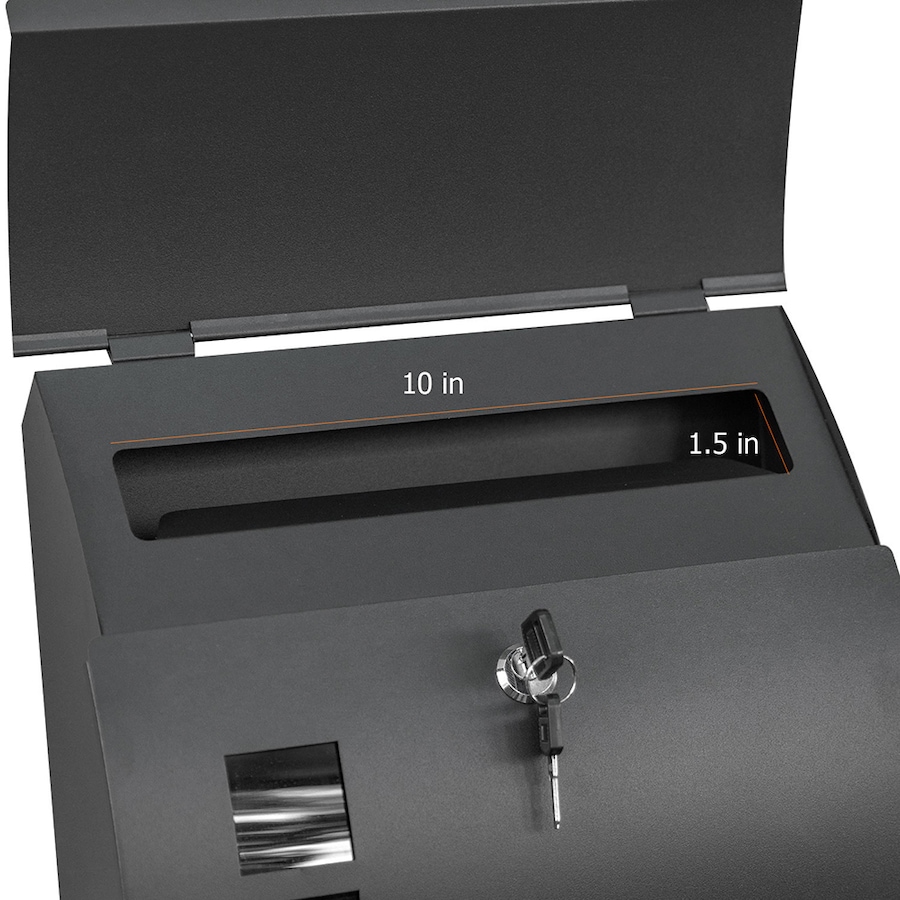 Image 721590_ALTMORE2.jpg, Product 721-590 / Price $115.00, Fine Art Living Wall Mounted Locking Galvanized Steel Mailbox from Fine Art Lighting on TSC.ca's Home & Garden department