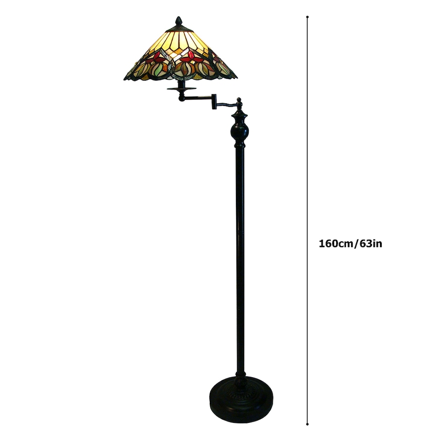 Image 721591_ALTMORE3.jpg, Product 721-591 / Price $464.99, Fine Art Lighting Tiffany Style Swing Arm Floor Lamp from Fine Art Lighting on TSC.ca's Home & Garden department