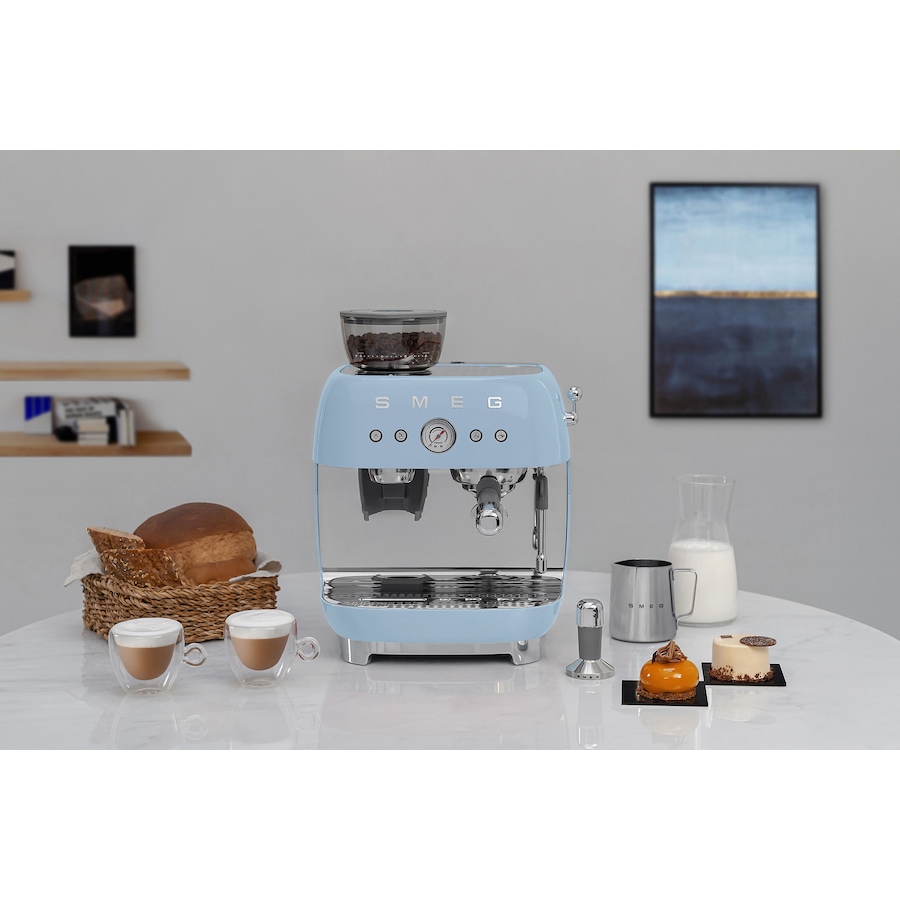 Image 721615_ALTMORE10.jpg, Product 721-615 / Price $1,299.99, SMEG Manual Espresso Machine with Built-in Coffee Grinder from Smeg on TSC.ca's Kitchen department