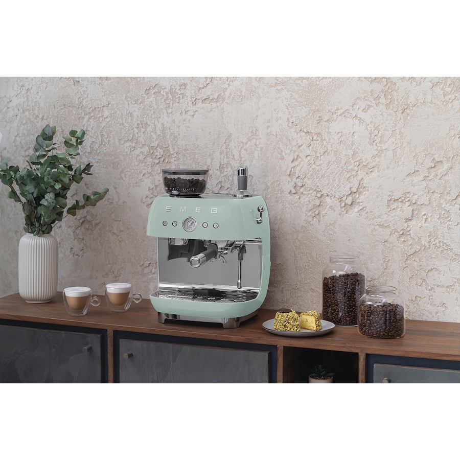 Image 721615_ALTMORE12.jpg, Product 721-615 / Price $1,299.99, SMEG Manual Espresso Machine with Built-in Coffee Grinder from Smeg on TSC.ca's Kitchen department