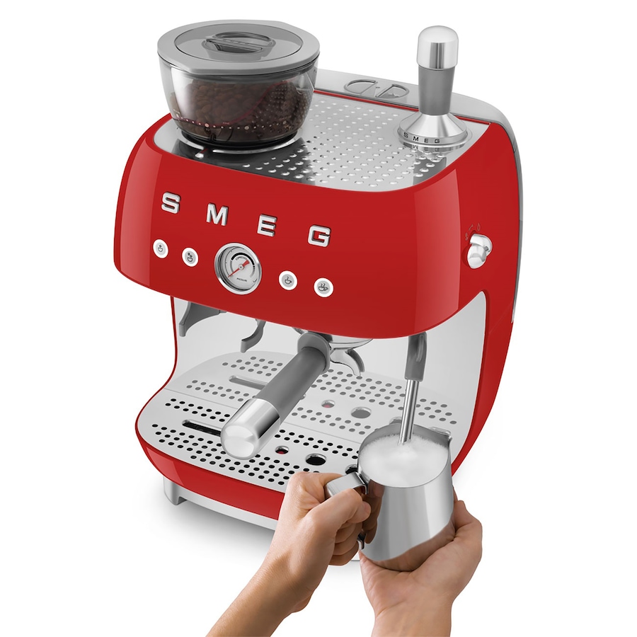 Image 721615_ALTMORE3.jpg, Product 721-615 / Price $1,299.99, SMEG Manual Espresso Machine with Built-in Coffee Grinder from Smeg on TSC.ca's Kitchen department