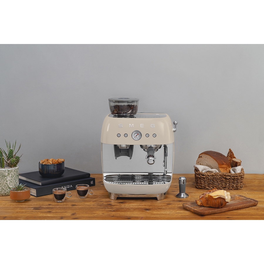 Image 721615_ALTMORE9.jpg, Product 721-615 / Price $1,299.99, SMEG Manual Espresso Machine with Built-in Coffee Grinder from Smeg on TSC.ca's Kitchen department