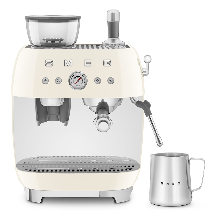 Image 721615_CRM.jpg, Product 721-615 / Price $1,299.99, SMEG Manual Espresso Machine with Built-in Coffee Grinder from Smeg on TSC.ca's Kitchen department