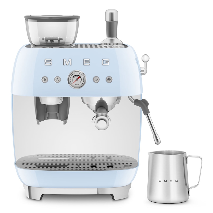 Image 721615_PASBE.jpg, Product 721-615 / Price $1,299.99, SMEG Manual Espresso Machine with Built-in Coffee Grinder from Smeg on TSC.ca's Kitchen department