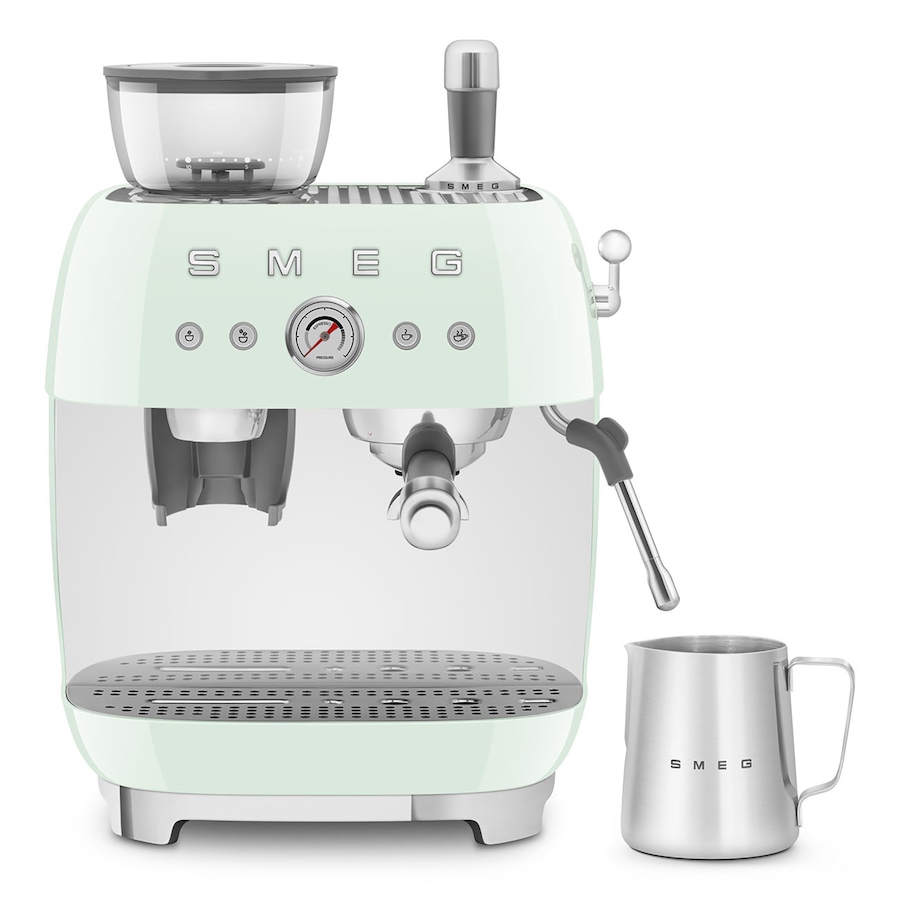 Image 721615_PSGR.jpg, Product 721-615 / Price $1,299.99, SMEG Manual Espresso Machine with Built-in Coffee Grinder from Smeg on TSC.ca's Kitchen department