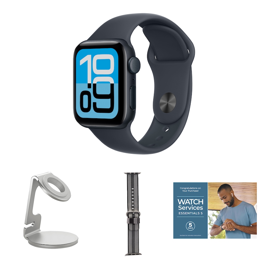 Image 721617_MDTGE.jpg, Product 721-617 / Price $569.99, Apple Watch SE 3 GPS 44 mm M/L Bundle from Apple on TSC.ca's Electronics department