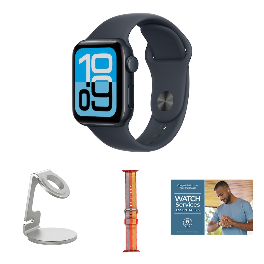 Image 721617_MDTOE.jpg, Product 721-617 / Price $569.99, Apple Watch SE 3 GPS 44 mm M/L Bundle from Apple on TSC.ca's Electronics department