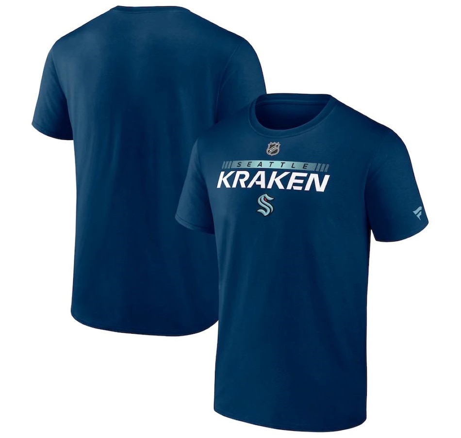 Image 721664.jpg, Product 721-664 / Price $39.99, Men's Seattle Kraken NHL Authentic Pro Prime T-Shirt from Fanatics on TSC.ca's Sports department