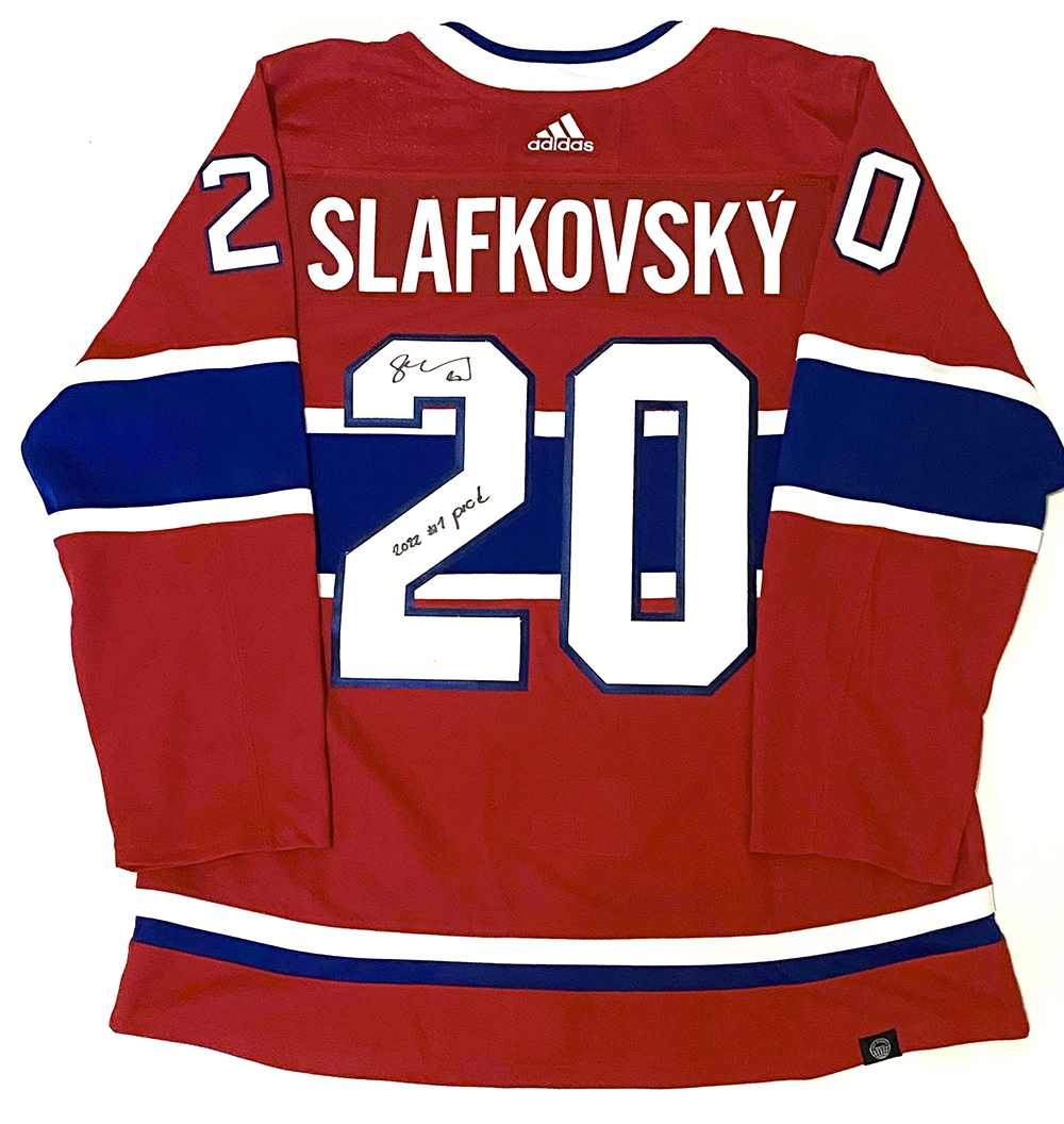 Fanatics Authentic Autographed Juraj Slafkovsky Montreal Canadiens