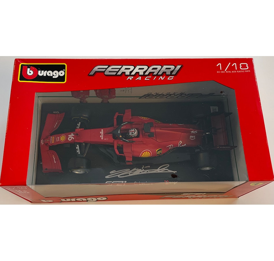 Image 721711.jpg, Product 721-711 / Price $999.99, Fanatics Authentic Autographed Charles Leclerc F1 Ferrari Racing 1:18 Scale Die-Cast Car from Fanatics on TSC.ca's Sports department