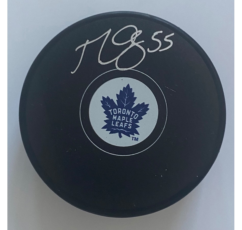 Image 721712.jpg, Product 721-712 / Price $89.99, Fanatics Authentic Autographed Mark Giordano Toronto Maple Leafs Logoed Puck from Fanatics on TSC.ca's Sports department
