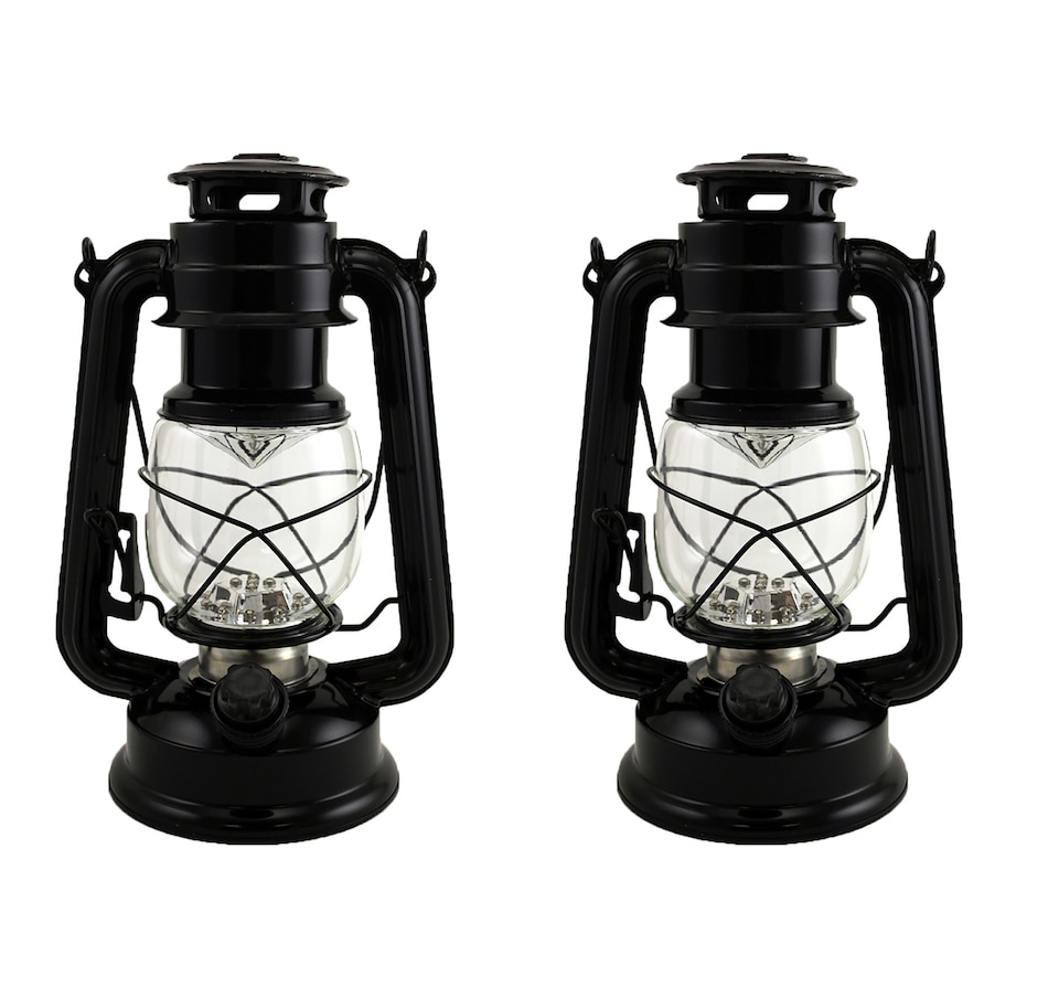 Image 721789.jpg, Product 721-789 / Price $41.99, Koppers Home Small LED Black Lantern (pack of 2) from Koppers on TSC.ca's Home & Garden department