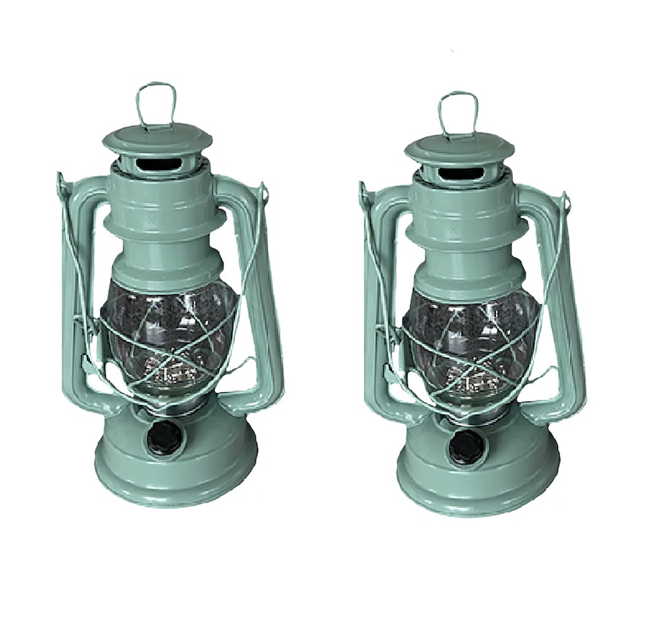 Image 721796.jpg, Product 721-796 / Price $41.99, Koppers Home Small LED Green Lantern with Dimmer (pack of 2) from Koppers on TSC.ca's Home & Garden department