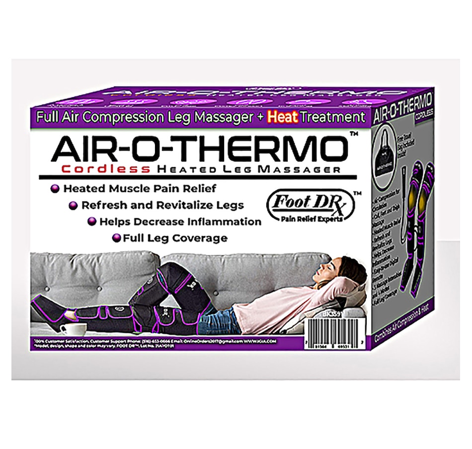 Evertone Footdrx Thermo Full Leg Air Compression Cordless