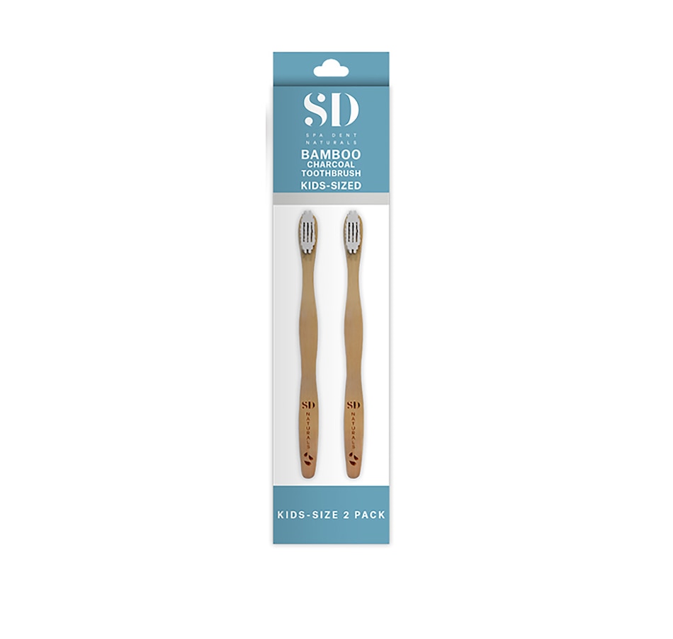Image 721852.jpg, Product 721-852 / Price $7.99, Spa Dent Naturals All Natural Bamboo Kids Toothbrush 2-Pack from Spa Dent SD Naturals on TSC.ca's Beauty department