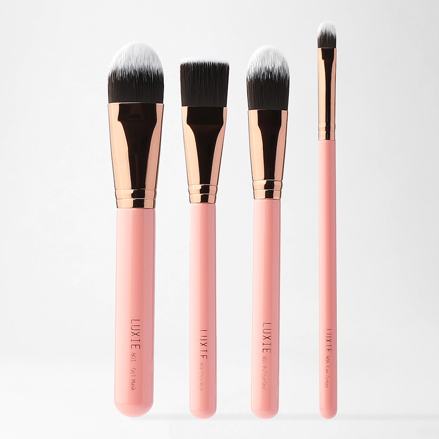 Image 721872.jpg, Product 721-872 / Price $75.00, Luxie Signature Rose Gold Skinsentials 4-Piece Brush Set from Luxie on TSC.ca's Beauty department