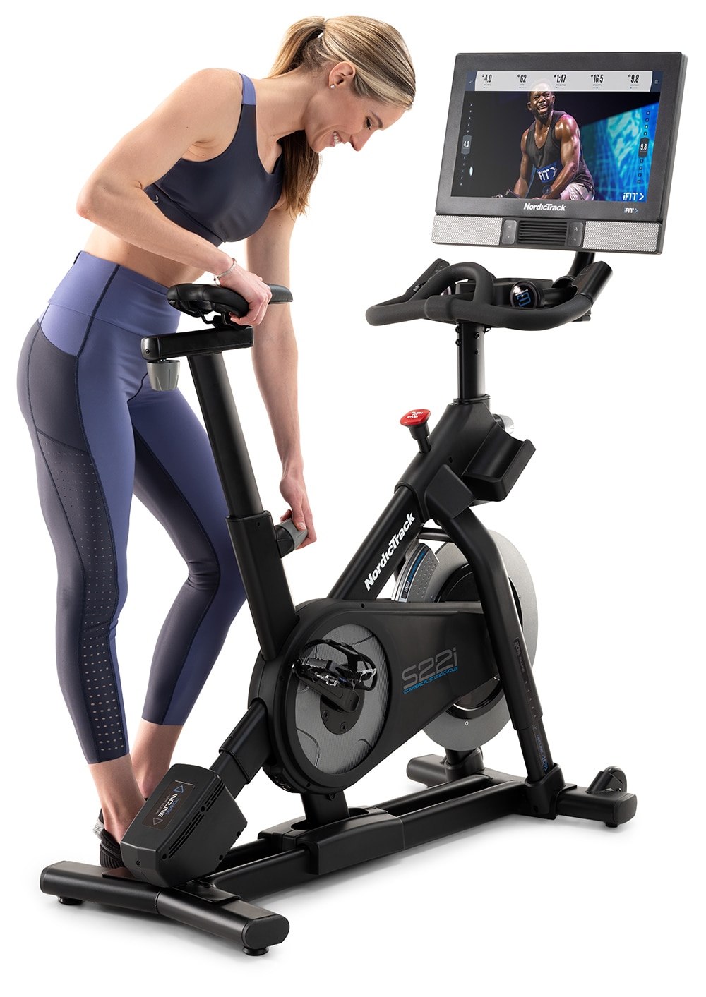 Health Fitness Exercise Fitness Cardio Ellipticals Exercise Bikes Nordictrack Commercial S22i Studio Bike TSC Online Shopping for Canadians