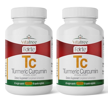 Product 721-987 / Price $51.99 - $148.99 , VitaTree Forte Turmeric Curcumin Vegan Joint 60-Day