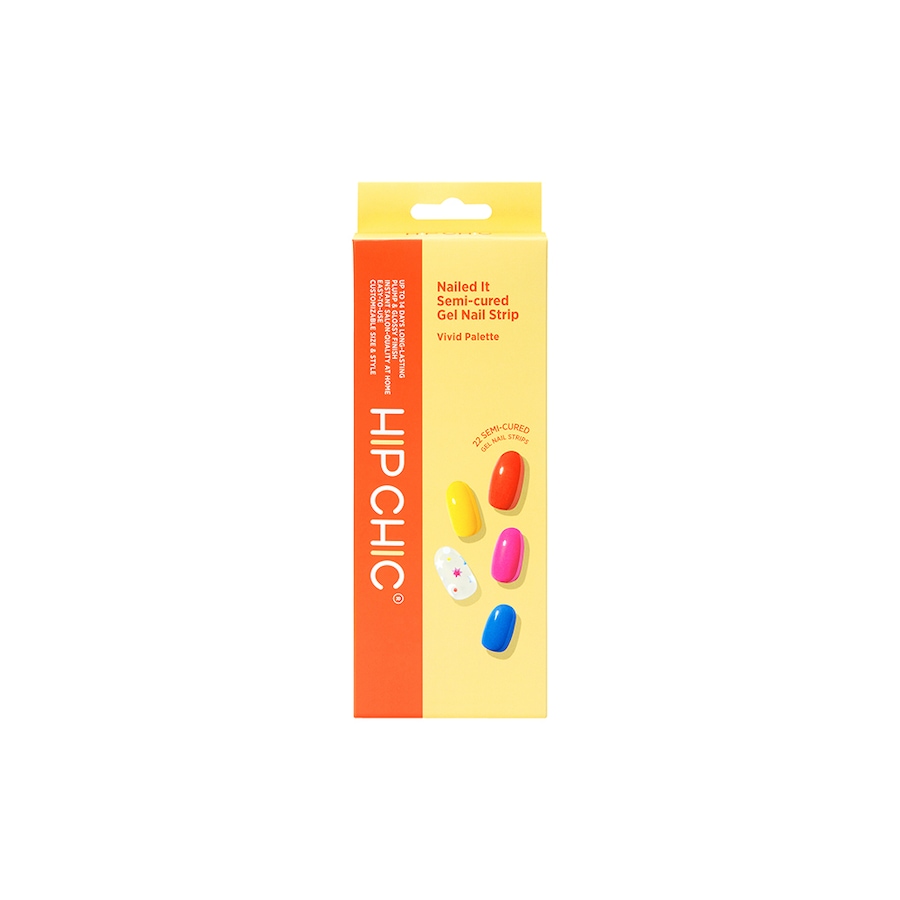 Image 721998.jpg, Product 721-998 / Price $15.00, Hip Chic Nailed It Semi-Cured Gel Nail Strip - Vivid Palette from Hip Chic on TSC.ca's Beauty department