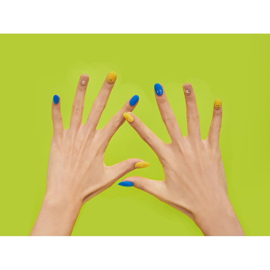 Image 721999_ALTMORE1.jpg, Product 721-999 / Price $15.00, Hip Chic Nailed It Semi-Cured Gel Nail Strip - Happy Vibes from Hip Chic on TSC.ca's Beauty department