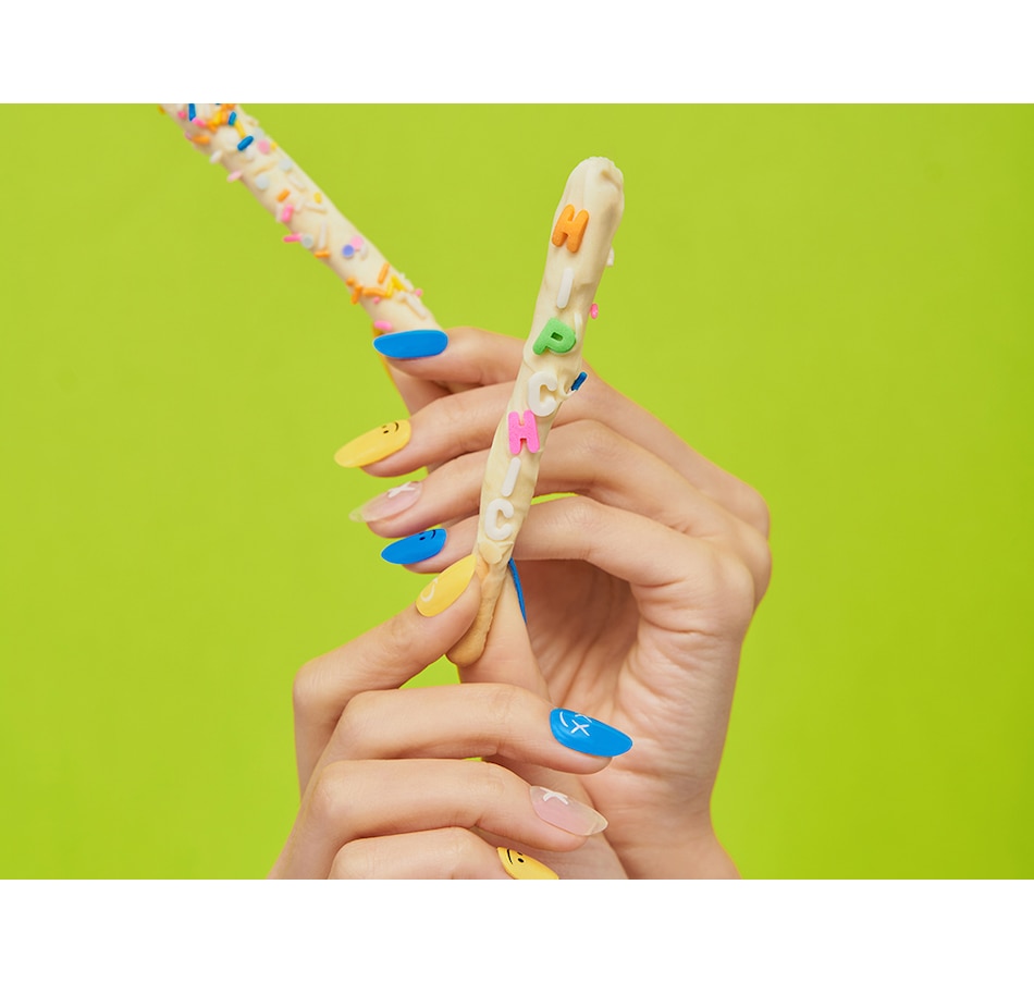 Image 721999_ALTMORE3.jpg, Product 721-999 / Price $15.00, Hip Chic Nailed It Semi-Cured Gel Nail Strip - Happy Vibes from Hip Chic on TSC.ca's Beauty department