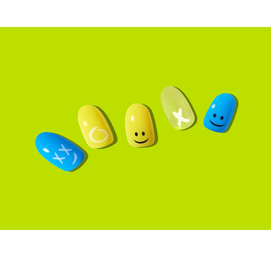 Image 721999_ALTMORE4.jpg, Product 721-999 / Price $15.00, Hip Chic Nailed It Semi-Cured Gel Nail Strip - Happy Vibes from Hip Chic on TSC.ca's Beauty department