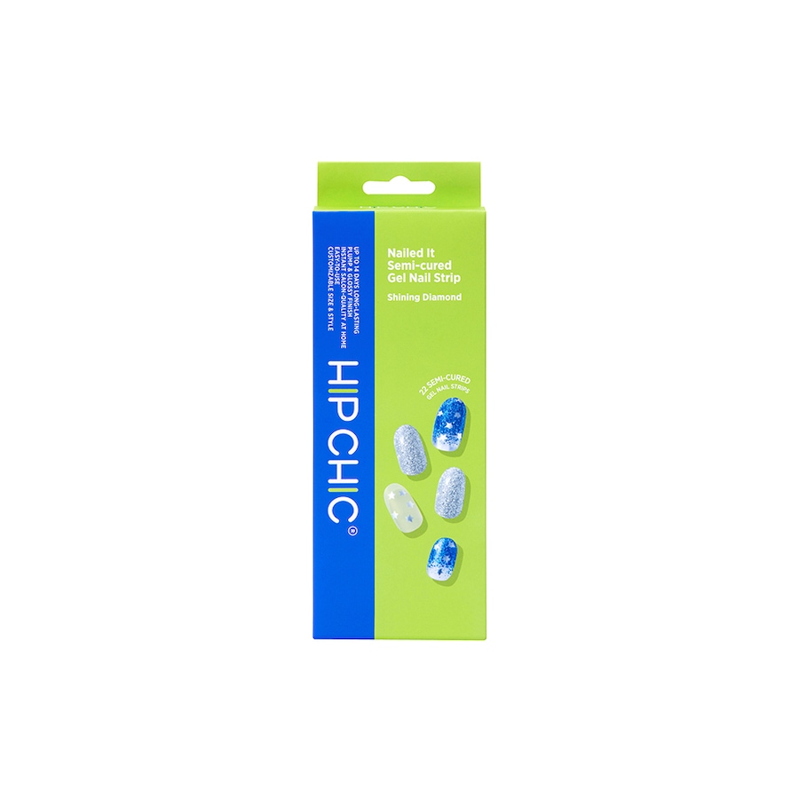 Image 722000.jpg, Product 722-000 / Price $15.00, Hip Chic Nailed It Semi-Cured Gel Nail Strip - Shining Diamond from Hip Chic on TSC.ca's Beauty department