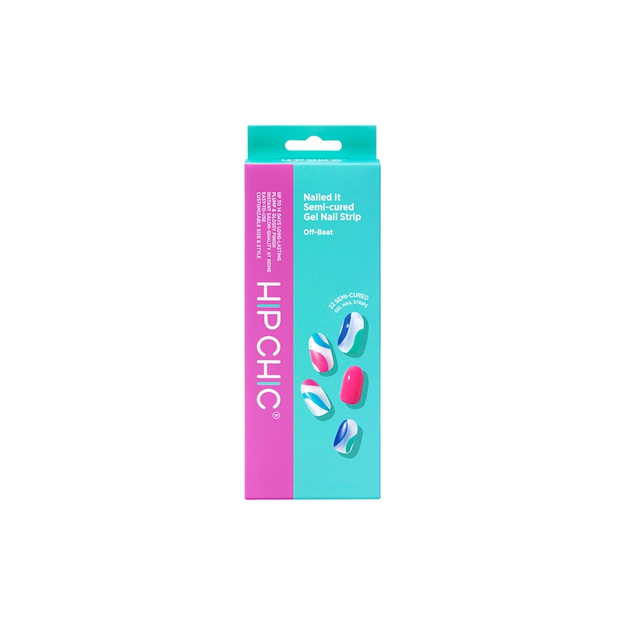 Image 722001.jpg, Product 722-001 / Price $15.00, Hip Chic Nailed It Semi-Cured Gel Nail Strip - Off-Beat from Hip Chic on TSC.ca's Beauty department