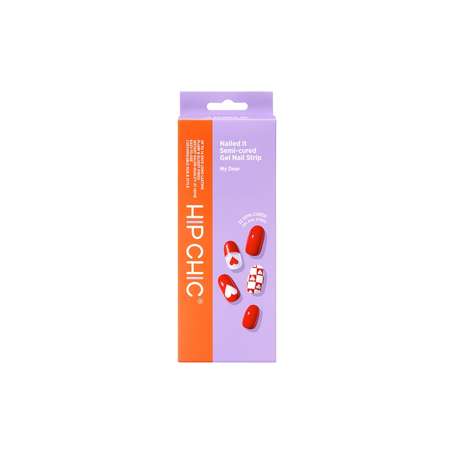 Image 722006.jpg, Product 722-006 / Price $15.00, Hip Chic Nailed It Semi-Cured Gel Nail Strip - My Dear from Hip Chic on TSC.ca's Beauty department
