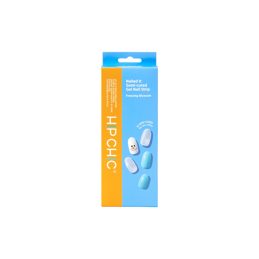 Image 722007.jpg, Product 722-007 / Price $15.00, Hip Chic Nailed Semi-Cured Gel Nail Strip - Freezing Blossom from Hip Chic on TSC.ca's Beauty department