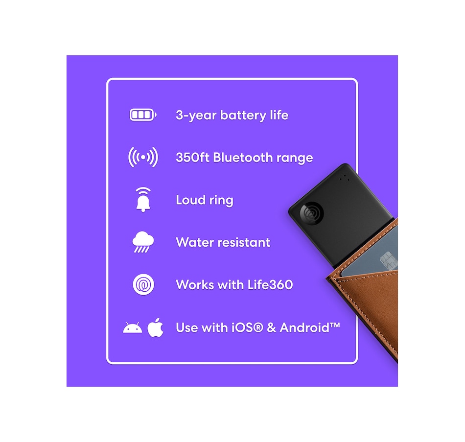 Image 722195_ALTMORE5.jpg, Product 722-195 / Price $39.99, Life 360 Tile Slim (2024) from Tile on TSC.ca's Electronics department