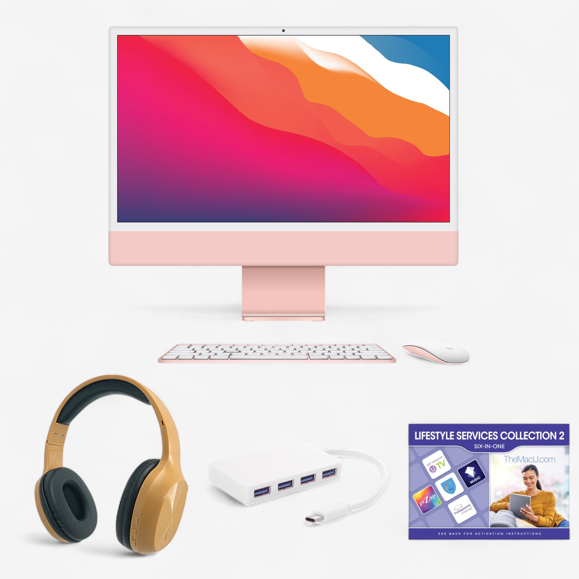 Apple iMac 24インチ M1 /8GB / 256GB SS 2021 Apple iMac with Apple M1 chip (24-inch, 8GB RAM, 256GB