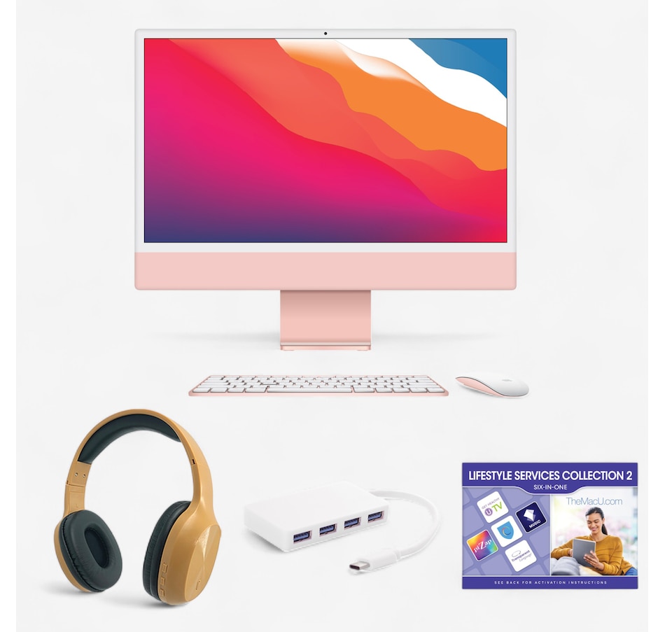 Image 722200_PKBR.jpg, Product 722-200 / Price $1,139.99, Apple iMac 24 M1 256 GB 8-Core CPU 8-Core GPU (2021) from Apple on TSC.ca's Electronics department