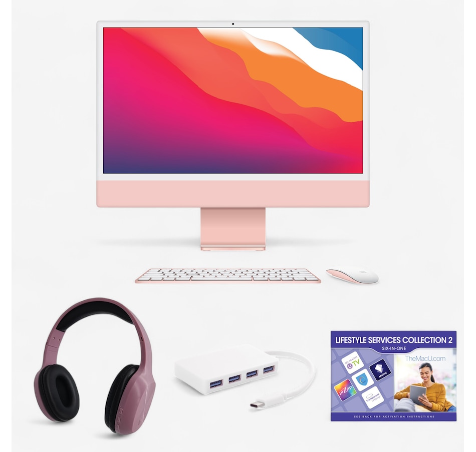 Image 722200_PKRSG.jpg, Product 722-200 / Price $1,139.99, Apple iMac 24 M1 256 GB 8-Core CPU 8-Core GPU (2021) from Apple on TSC.ca's Electronics department