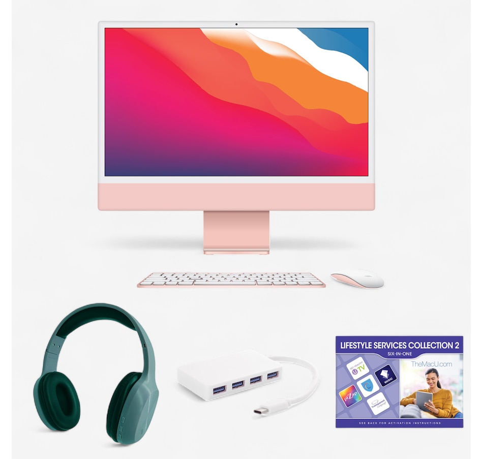 Image 722200_PNKCA.jpg, Product 722-200 / Price $1,139.99, Apple iMac 24 M1 256 GB 8-Core CPU 8-Core GPU (2021) from Apple on TSC.ca's Electronics department