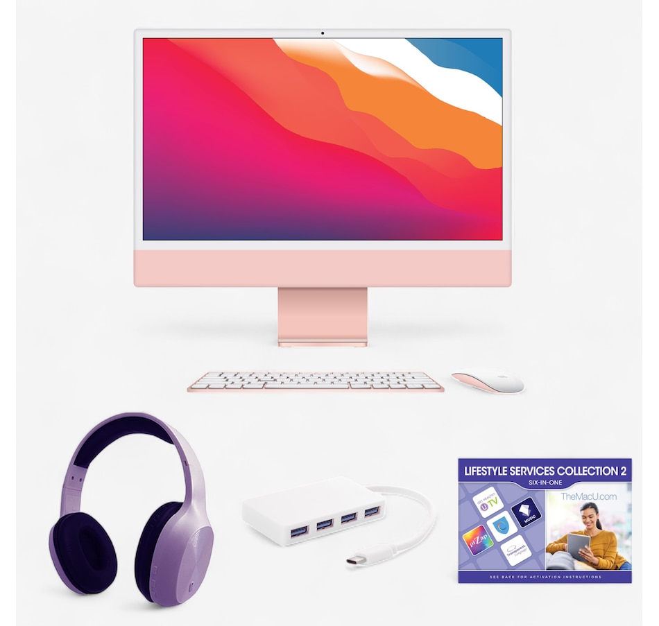 Image 722200_PPU.jpg, Product 722-200 / Price $1,139.99, Apple iMac 24 M1 256 GB 8-Core CPU 8-Core GPU (2021) from Apple on TSC.ca's Electronics department