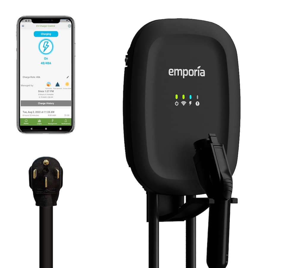 Image 722214.jpg, Product 722-214 / Price $599.99, The Emporia EV Charging Station (black) from Emporia on TSC.ca's Electronics department