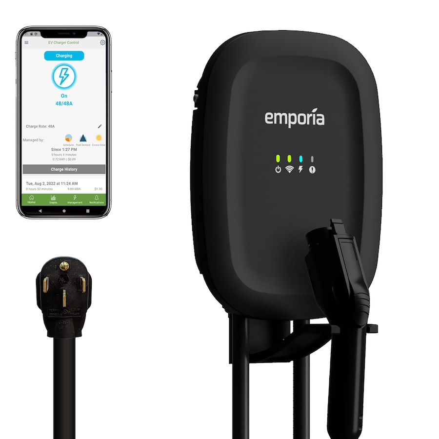 Image 722214.jpg, Product 722-214 / Price $649.00, The Emporia EV Charging Station (black) from Emporia on TSC.ca's Electronics department