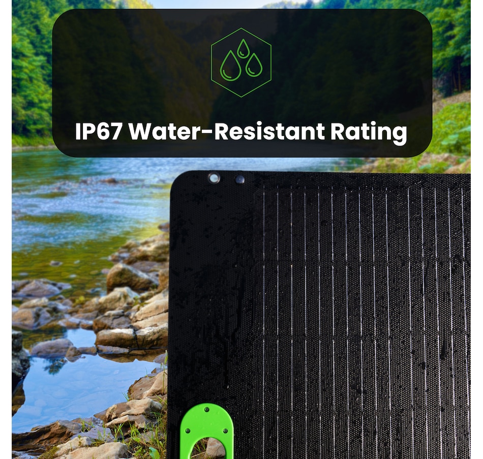 Image 722216_ALTMORE5.jpg, Product 722-216 / Price $449.99, Yoshino SP100 Foldable 100W Portable Solar Panel from Yoshino on TSC.ca's Electronics department
