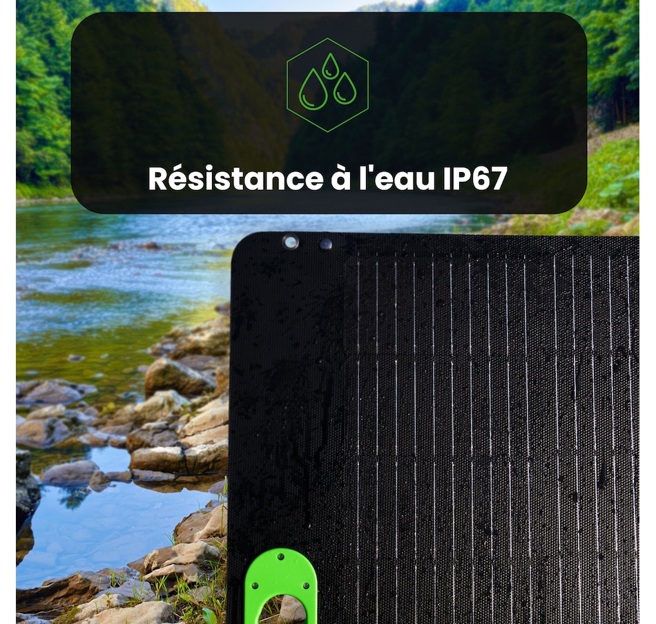 Image 722216_ALTMORE6.jpg, Product 722-216 / Price $449.99, Yoshino SP100 Foldable 100W Portable Solar Panel from Yoshino on TSC.ca's Electronics department