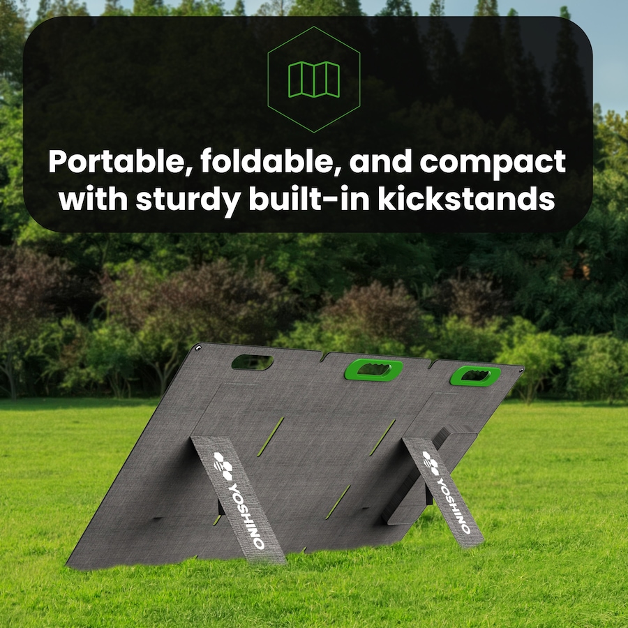 Image 722216_ALTMORE7.jpg, Product 722-216 / Price $449.99, Yoshino SP100 Foldable 100W Portable Solar Panel from Yoshino on TSC.ca's Electronics department