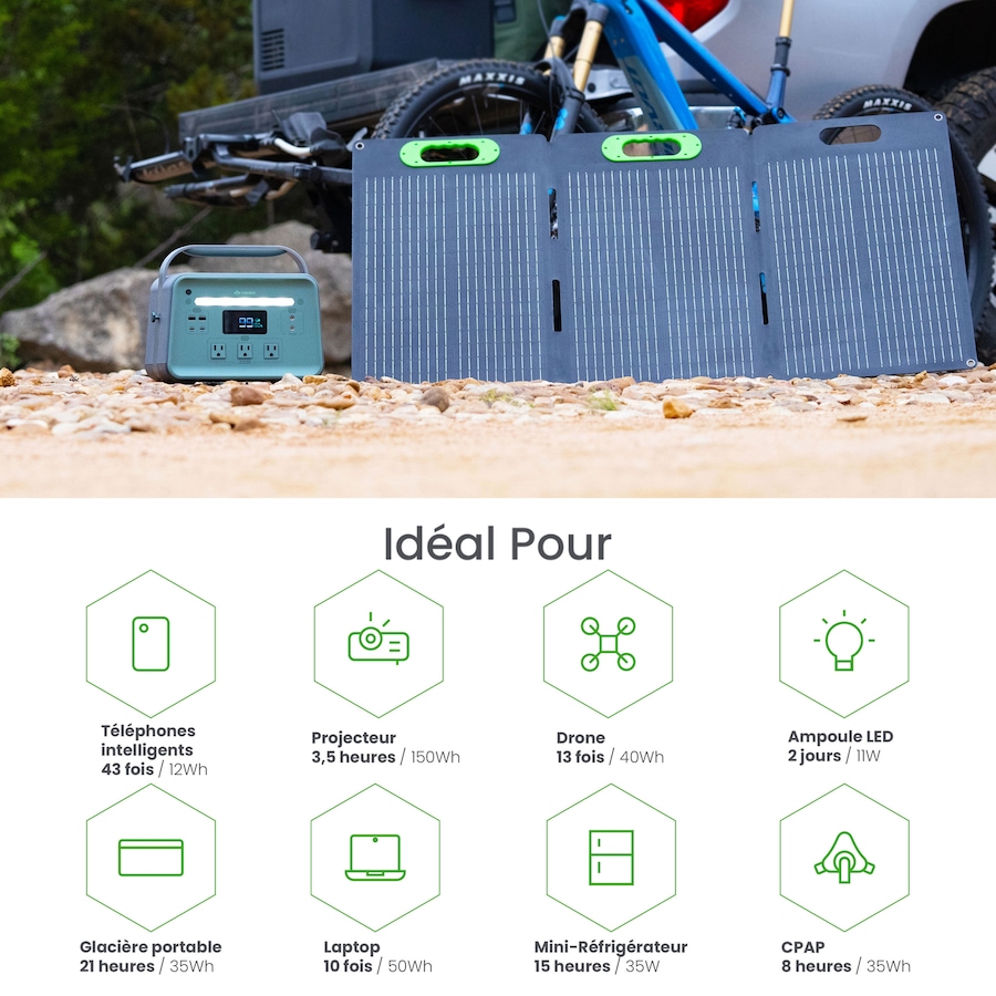 Image 722221_ALTMORE10.jpg, Product 722-221 / Price $1,449.99, Yoshino Solid-State Portable Solar Generator (660W) from Yoshino on TSC.ca's Electronics department