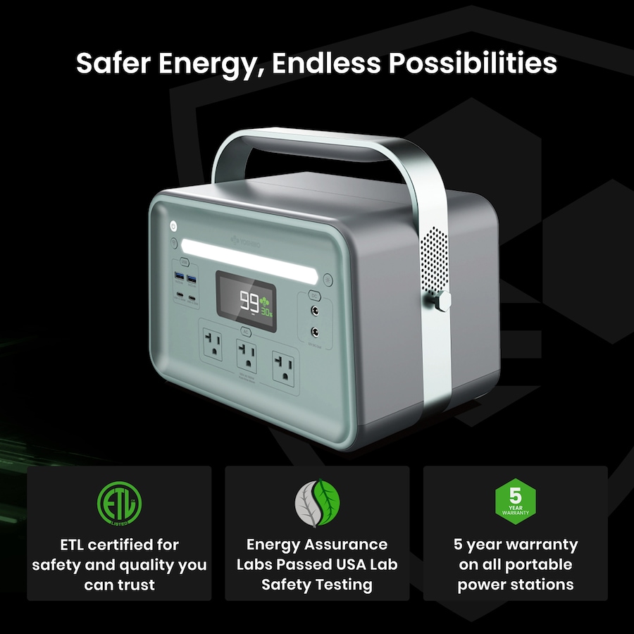 Image 722221_ALTMORE5.jpg, Product 722-221 / Price $1,449.99, Yoshino Solid-State Portable Solar Generator (660W) from Yoshino on TSC.ca's Electronics department