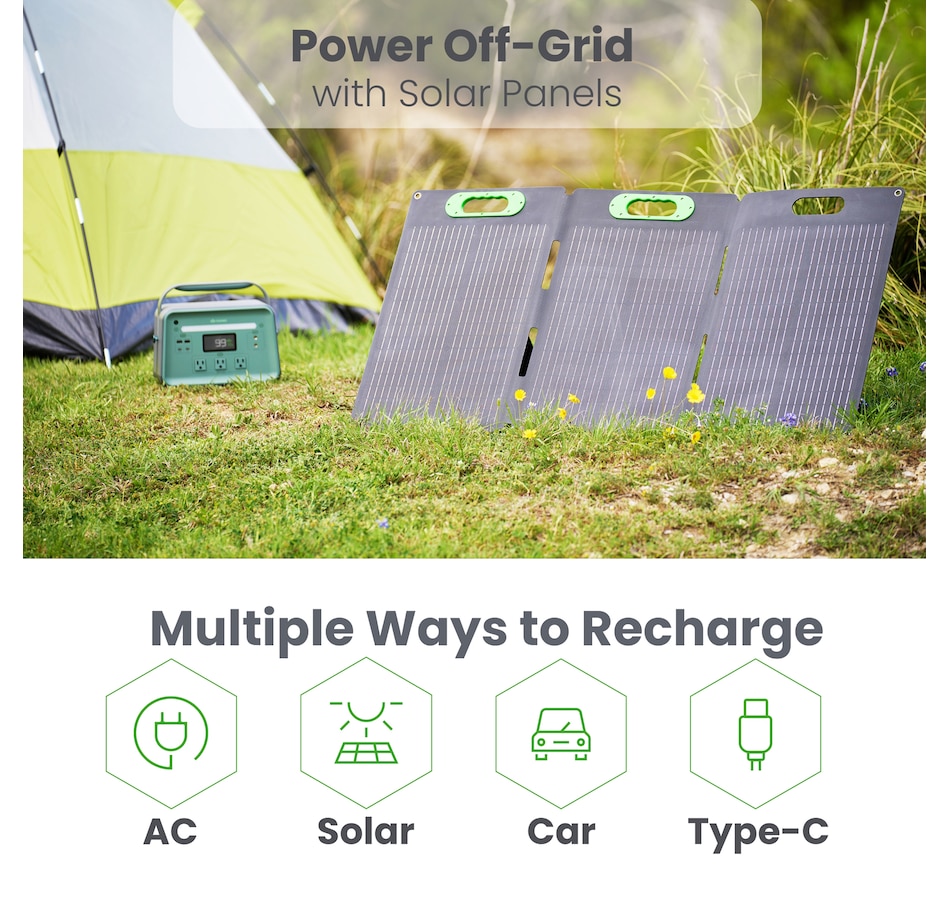 Image 722221_ALTMORE7.jpg, Product 722-221 / Price $1,449.99, Yoshino Solid-State Portable Solar Generator (660W) from Yoshino on TSC.ca's Electronics department