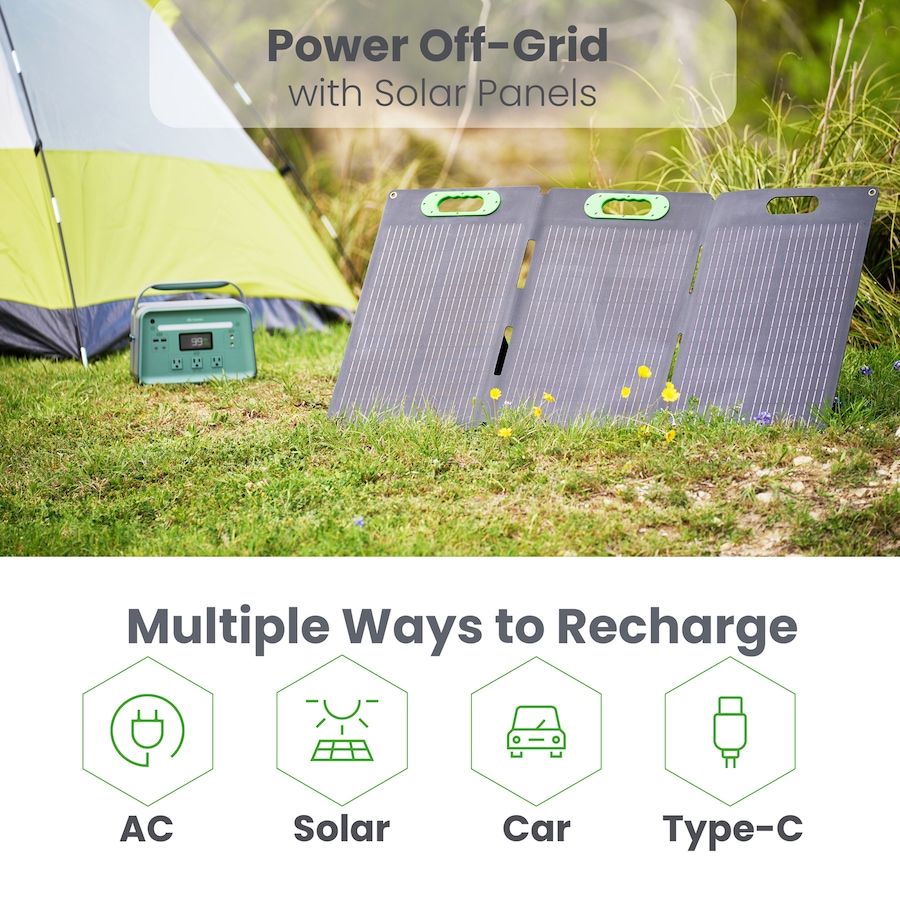 Image 722221_ALTMORE7.jpg, Product 722-221 / Price $1,449.99, Yoshino Solid-State Portable Solar Generator (660W) from Yoshino on TSC.ca's Electronics department