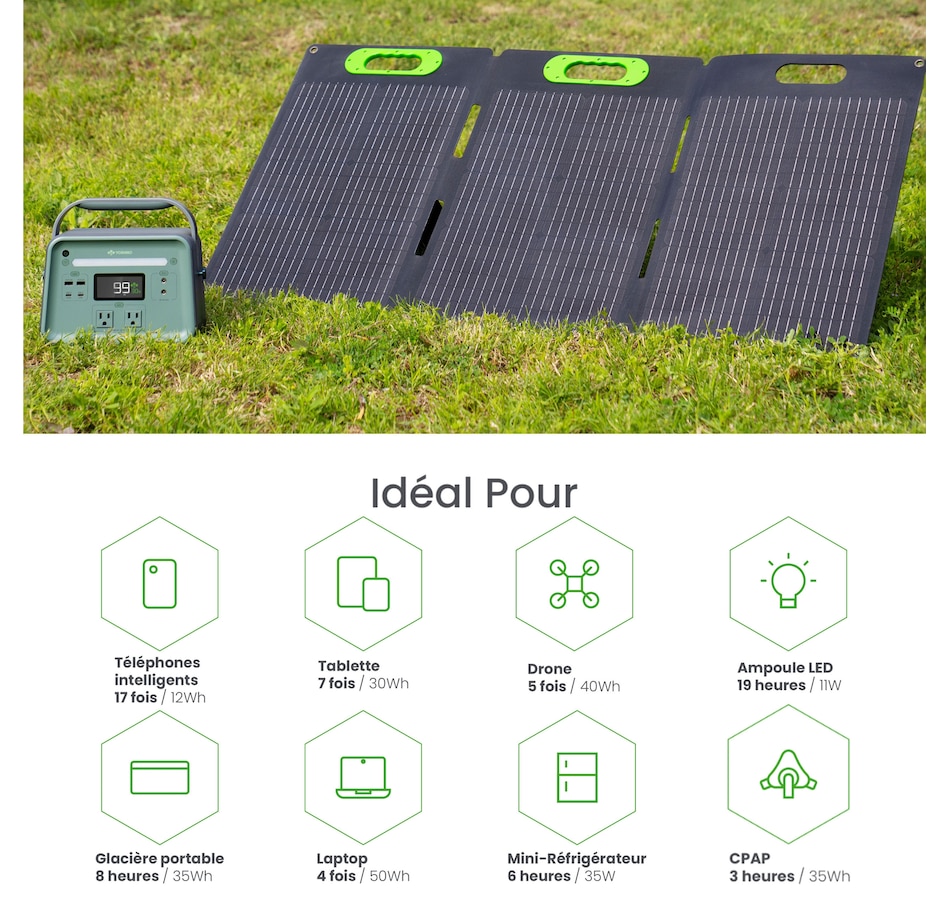 Image 722222_ALTMORE10.jpg, Product 722-222 / Price $929.99, Yoshino Solid-State Portable Solar Generator (330W) from Yoshino on TSC.ca's Electronics department