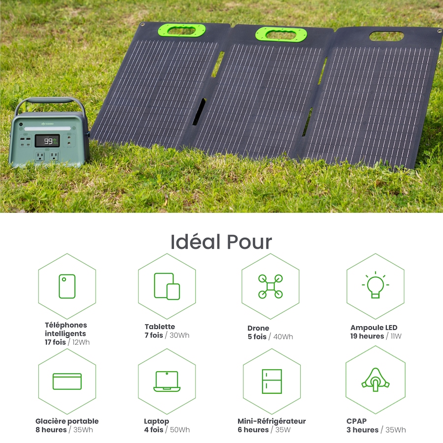 Image 722222_ALTMORE10.jpg, Product 722-222 / Price $929.99, Yoshino Solid-State Portable Solar Generator (330W) from Yoshino on TSC.ca's Electronics department